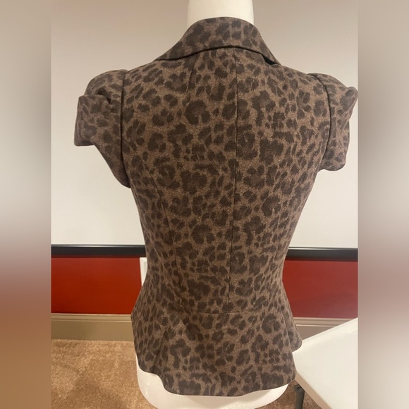 Rebecca Taylor. Size 10 leopard jacket. - Picture 2 of 12